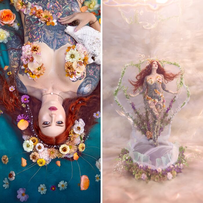 We Recreated Botticelli’s “Birth Of Venus” Underwater (13 Pics)