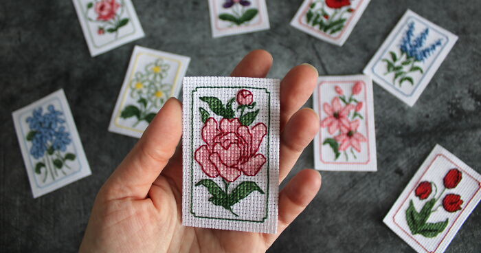 Needle And Thread Therapy: 15 Cross Stitch Patterns That I Made