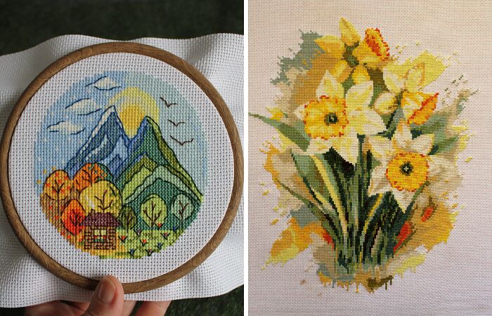 Bragging About My Cross-Stitch Patterns And Telling A Little Bit About The History (28 Pics)
