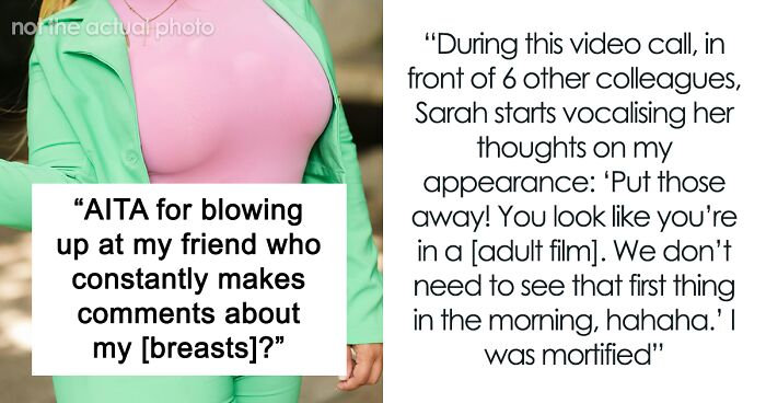 Woman Files HR Complaint Against Coworker Who Can’t Stop Talking About Her Chest