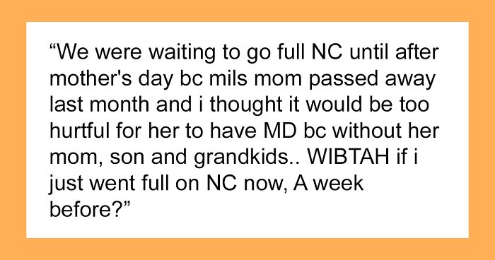 Woman Blocks MIL A Week Before Mother’s Day As She Sent Her A Wedding Invitation For Her Dead Baby