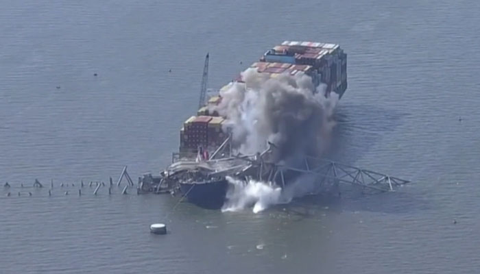 All 21 Crew Of Ship That Collapsed Baltimore Bridge 7 Weeks Ago Still Trapped Aboard