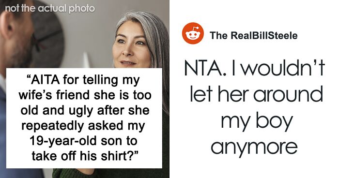 Woman Creepily ‘Flirts’ With 19-Year-Old, Gets Shut Down By His Dad