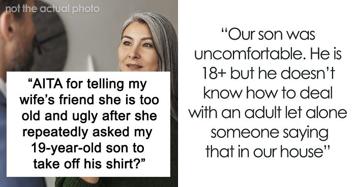 Woman Creepily ‘Flirts’ With 19-Year-Old, Gets Shut Down By His Dad