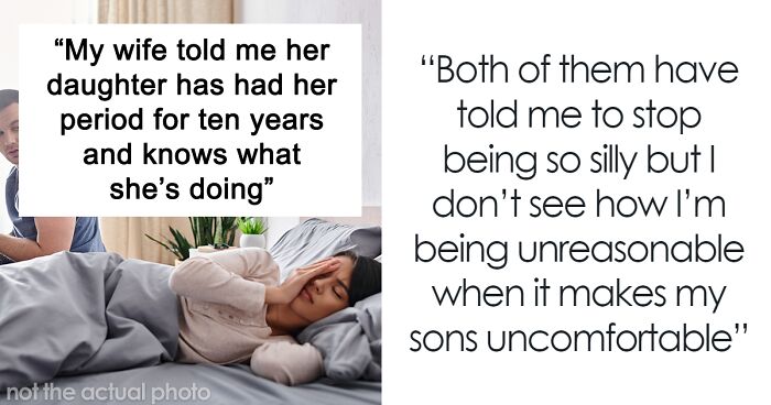 Mom And Daughter Give A “Periods For Pricks” Lecture After Sons Complain About Period Products