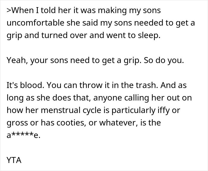 Man Gets Owned By Wife And Stepdaughter After He Complains About Menstrual Products Man Gets Owned By Wife And Stepdaughter After He Complains About Menstrual Products