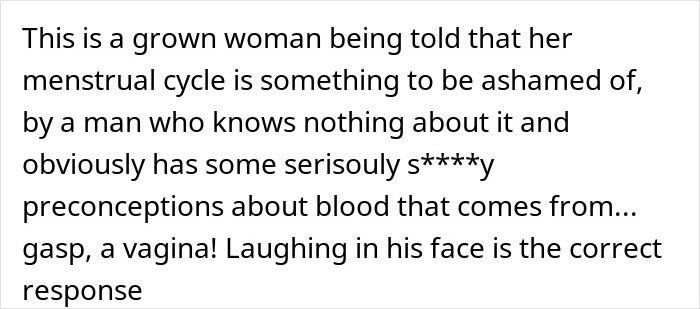 Man Gets Owned By Wife And Stepdaughter After He Complains About Menstrual Products Man Gets Owned By Wife And Stepdaughter After He Complains About Menstrual Products