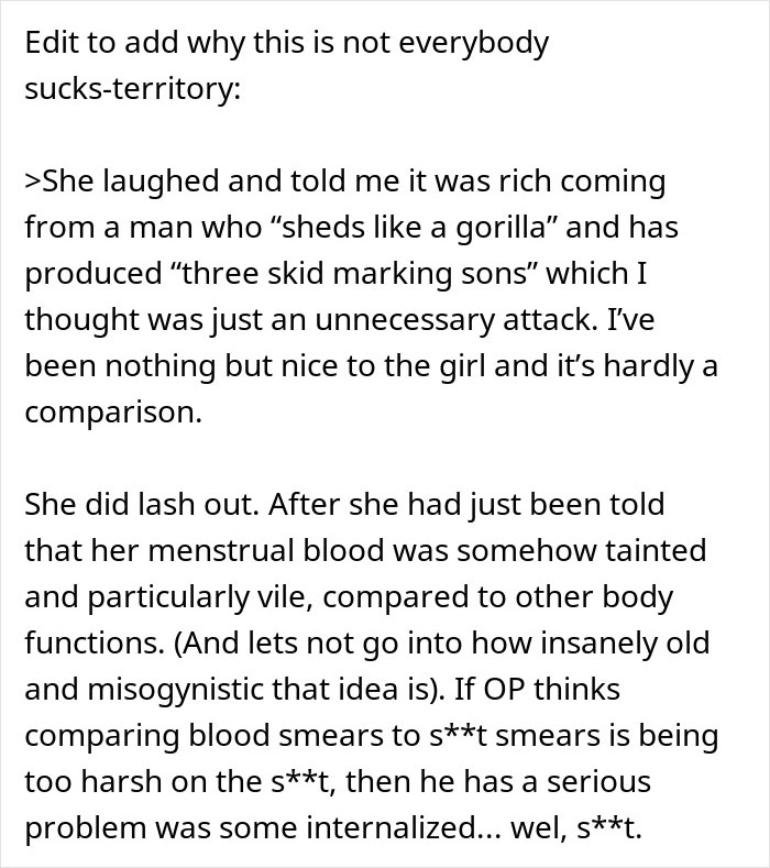 Man Gets Owned By Wife And Stepdaughter After He Complains About Menstrual Products Man Gets Owned By Wife And Stepdaughter After He Complains About Menstrual Products