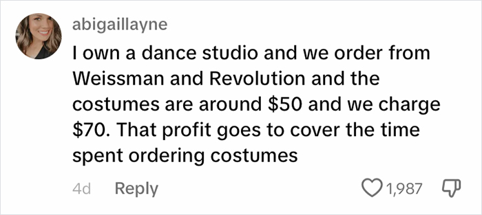 Mom Finds Daughter’s $100 Dance Costume On Shein For $9.50, Publicly Calls Out Dance Studio Mom Finds Daughter’s $100 Dance Costume On Shein For $9.50, Publicly Calls Out Dance Studio