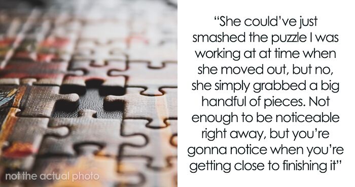 Woman Steals Pieces Of Ex’s Jigsaw Puzzle, Demands Ransom