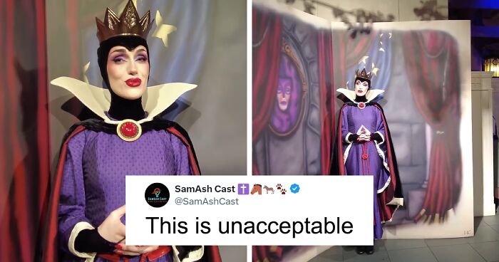 “Evil Queen Was Almost Certainly A Biological Male”: Family Freaks Out At Disney World