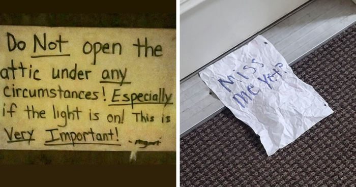 “You Were So Easy To Find”: 63 Of The Most Disturbing Notes People Have Ever Received