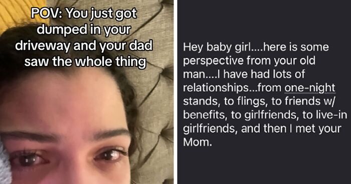 “Some Perspective From Your Old Man”: Dad Gets Praised For His Text To Daughter After A Breakup