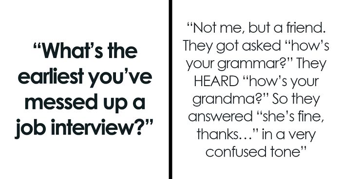 “What’s Your Background?”: 32 Times People Made A Fool Of Themselves In Job Interviews