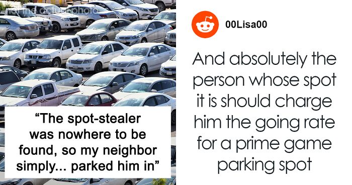 Entitled Man Parks In A Private Lot, Resident Comes Back To No Spaces Left And Executes Karma
