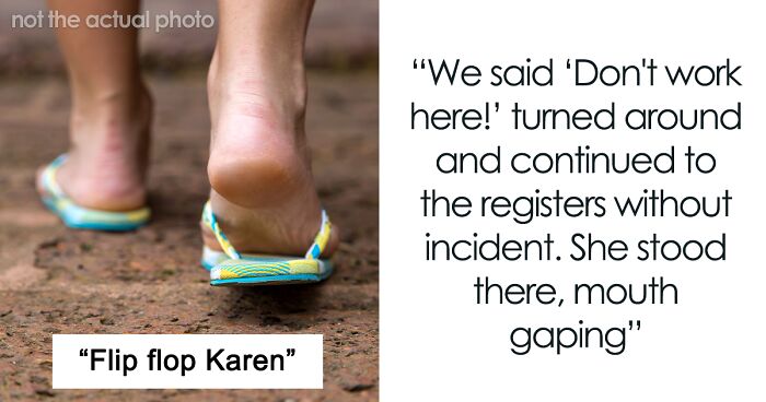 “Flip-Flop Karen”: Woman Thinks Two Men Work At Grocery Store, Is Mad They Don’t