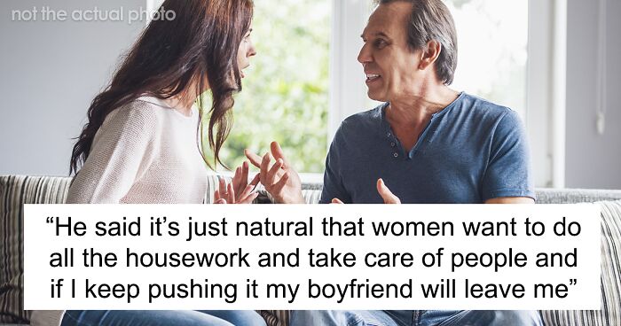 Woman Divides Up The Chores With Her Partner, Kicks Out Sexist Dad Who Thinks It’s Wrong