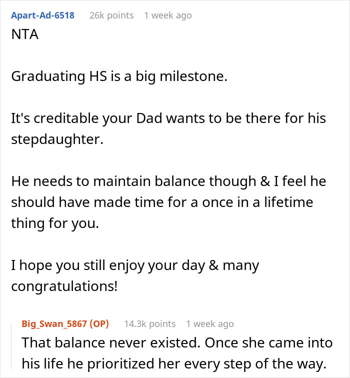 Dad Causes Irreparable Family Rift After Choosing His “Little Princess” Over Son’s Graduation Dad Causes Irreparable Family Rift After Choosing His “Little Princess” Over Son’s Graduation