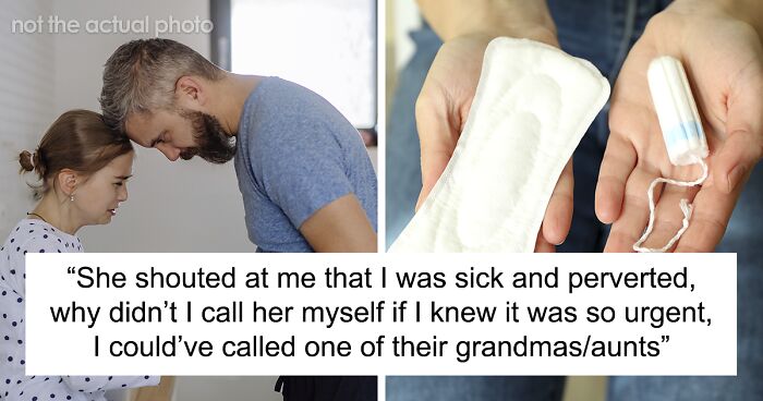 Woman Is Incommunicado When Daughter Needs To Have The Period Talk, Dad Steps In, Infuriating Her