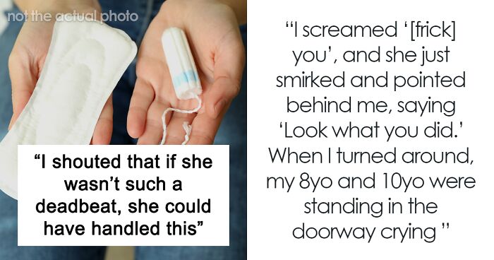 Woman Is Incommunicado When Daughter Needs To Have The Period Talk, Dad Steps In, Infuriating Her