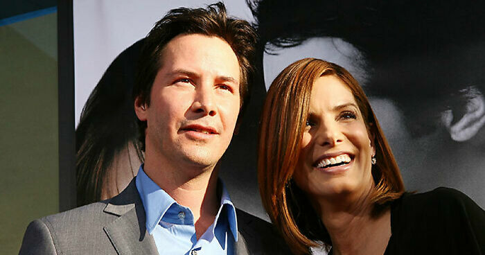 Sandra Bullock And Keanu Reeves Flirt With The Idea Of Acting Together Again “Before [Their] Eyes Close”