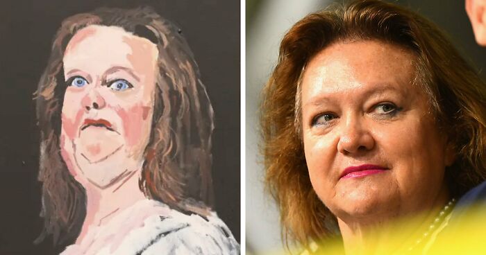Australia’s Wealthiest Tycoon Demands Removal Of Unflattering Double Chin Portrait From Gallery