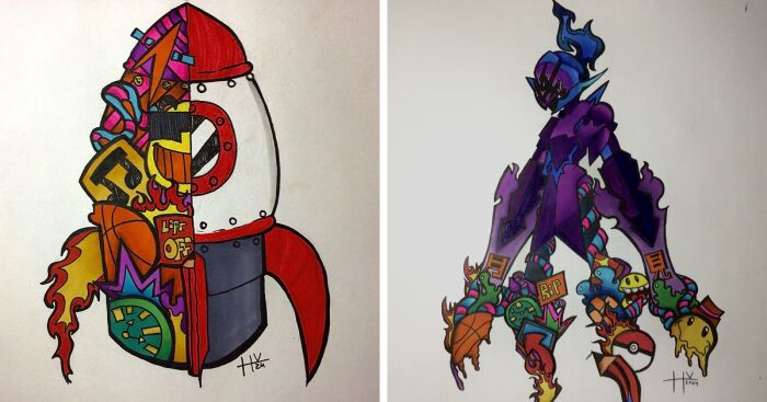 My Funky Artworks Over The Years (21 Pics)