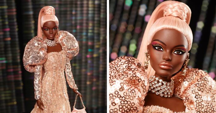 Golden Blush Barbie By Bill Greening: Sold For 3,500 On Ebay