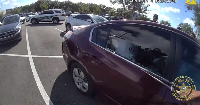 “Thank You For Saving Her”: Deputies Praised For Smashing Window And Saving Toddler Locked In Car