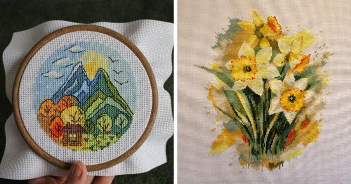 Bragging About My Cross-Stitch Patterns And Telling A Little Bit About The History (28 Pics)