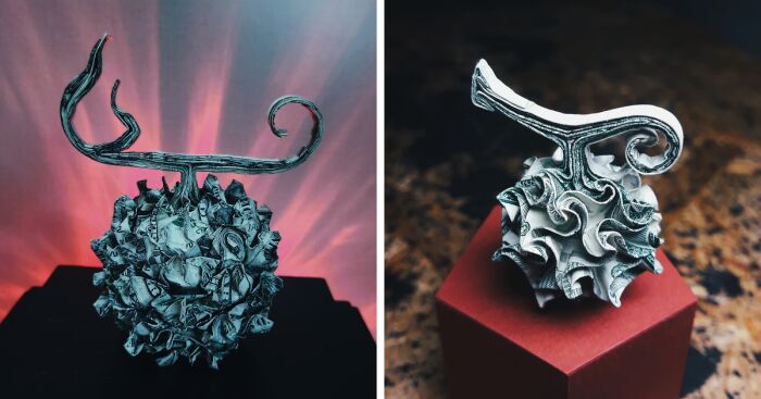 I Make Origami Using Money