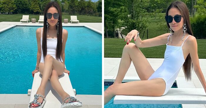 74-Year-Old Vera Wang Is “Aging Backward” As She Shares Swimsuit Pics By The Pool