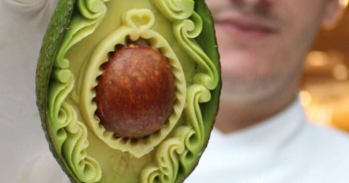 World Champion Carving Designer Daniele Barresi Continues To Create Intricate Designs On Foods (32 New Pics)