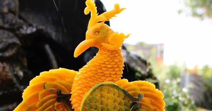 The Art Of Food Carving: 32 Mesmerizing Designs By World Champion Daniele Barresi (New Pics)