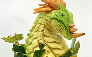 32 Mesmerizing Food Carvings By World Champion Daniele Barresi (New Pics)