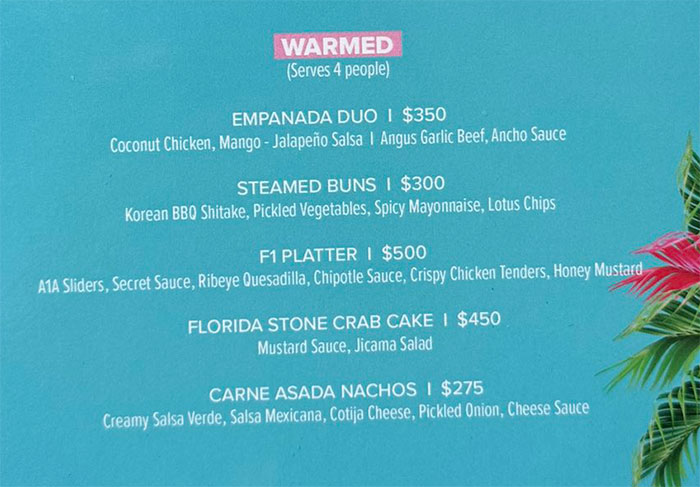 The Menus From Formula 1 Have Gone Viral For All The Wrong Reasons, Here’s How People Reacted The Menus From Formula 1 Have Gone Viral For All The Wrong Reasons, Here’s How People Reacted