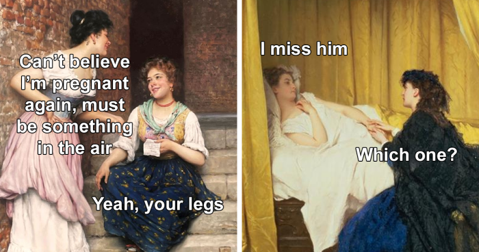 55 Sarcastic Classical Memes That Transform Old Art Into Hilarious Modern Jokes