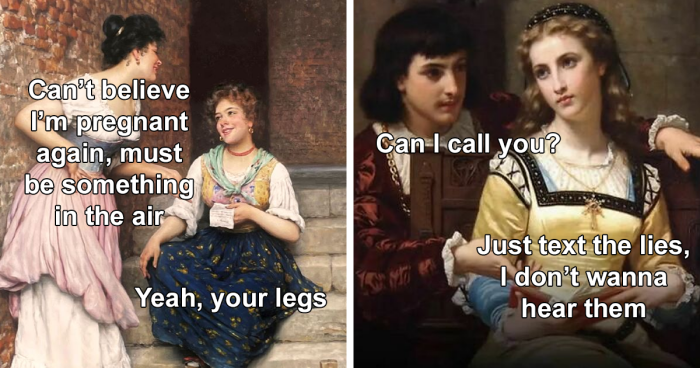 55 Sarcastic Classical Memes That Transform Old Art Into Hilarious Modern Jokes