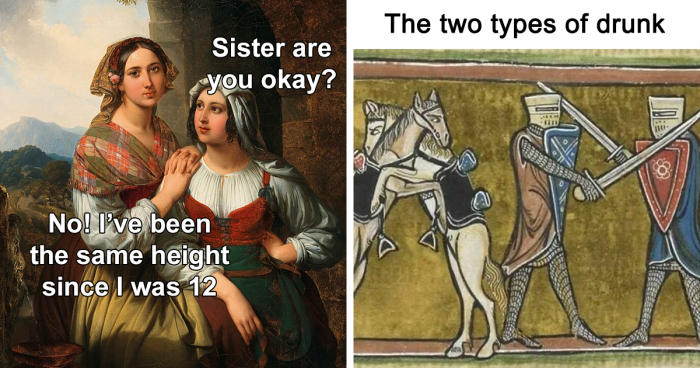 50 Masterpieces That Became Incredibly Relatable Memes, As Seen On This IG Page