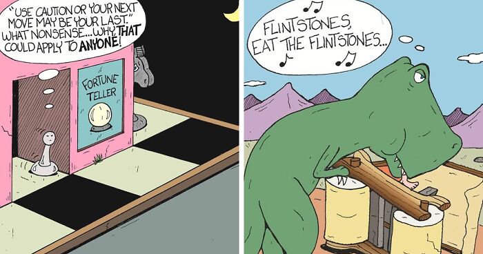 Artist Creates Humorous Comics Depicting Absurd Situations (26 New Pics)