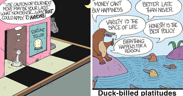 Artist Creates Humorous Comics Depicting Absurd Situations (26 New Pics)