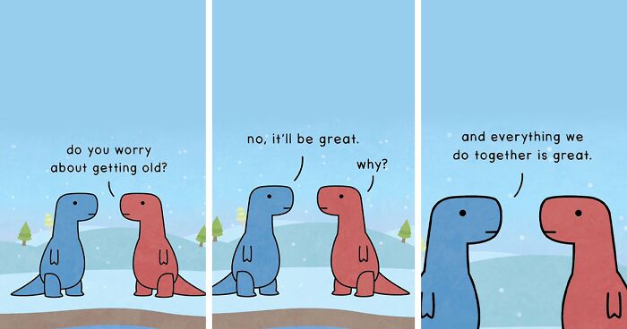 40 New “Dinosaur Couch” Comics Exploring Complex Emotions And Mental ...