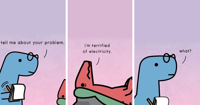 40 New “Dinosaur Couch” Comics Exploring Complex Emotions And Mental ...