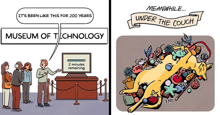 24 Comics Depicting Situations You Might Relate To By This Artist