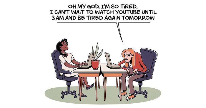 24 Comics Depicting Situations You Might Relate To By This Artist