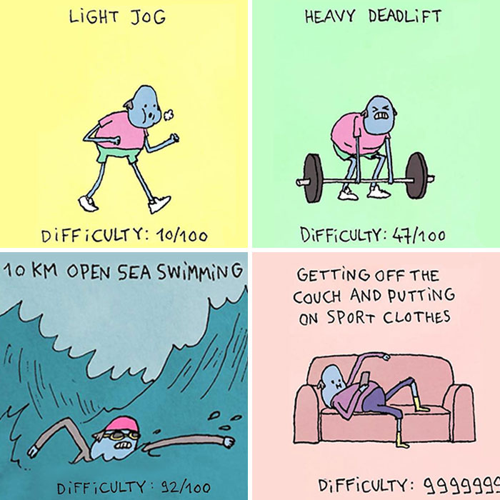 27 New Comics Based On “How Absurd And Short Life Is” By Pierre Mortel