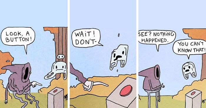 27 New Comics Based On “How Absurd And Short Life Is” By Pierre Mortel