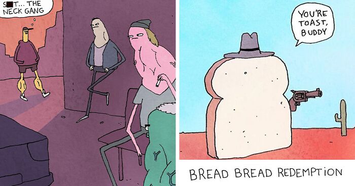 27 Offbeat Comics About The Absurdity Of Life By Pierre Mortel (New Pics)