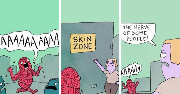 27 New Comics Based On “How Absurd And Short Life Is” By Pierre Mortel