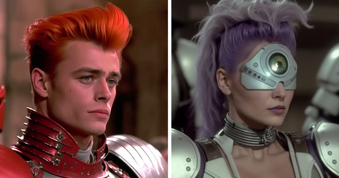 31 Pics Showing Futurama Characters As Their 80s Sci-Fi Movie Versions